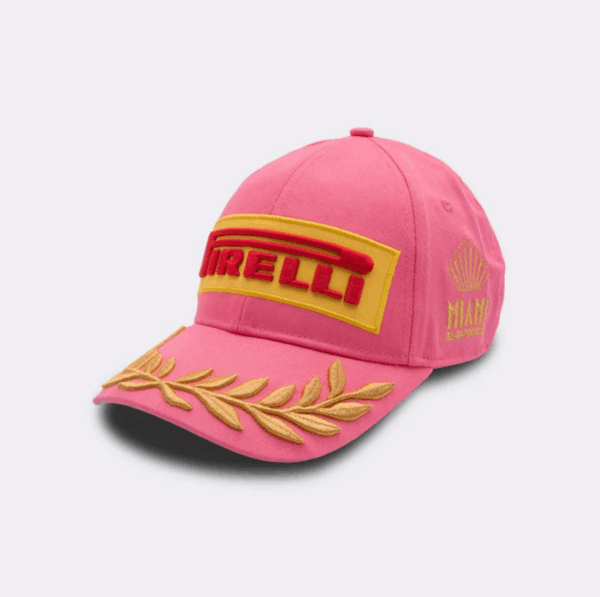 Gorra Pirelli F1™ 2025 GP Miami Podio Oficial Edición Rosa