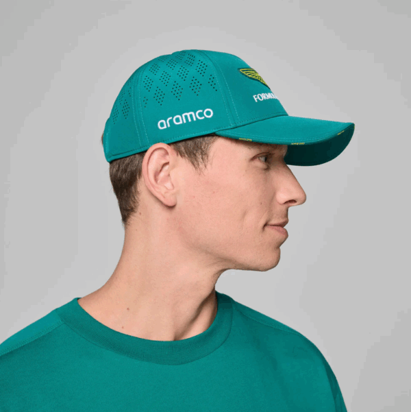 Gorra Aston Martin F1™ 2025 Team Verde Oficial con Ajuste BOSS - Image 6