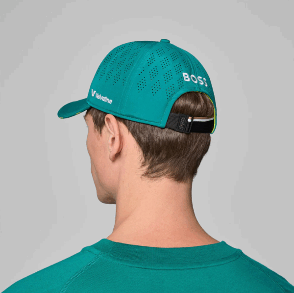 Gorra Aston Martin F1™ 2025 Team Verde Oficial con Ajuste BOSS - Image 8