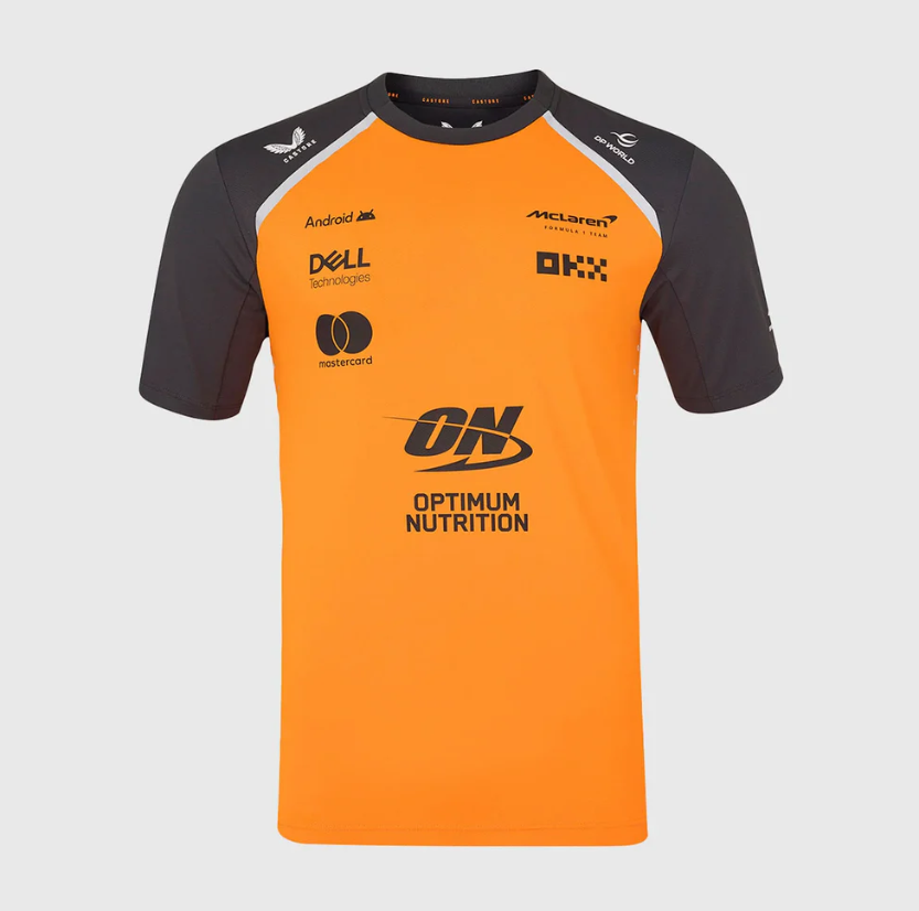 Mclaren Playera Equipo 2025 - Naranja