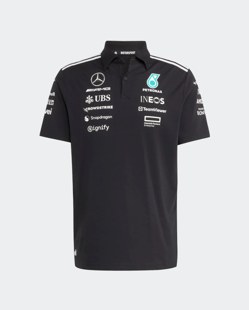 Mercedes AMG Polo Negra Equipo 2025