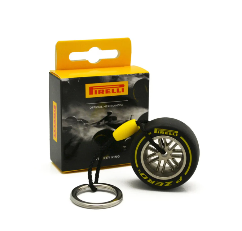 Llavero Pirelli F1™ Neumático Medio Edición Oficial